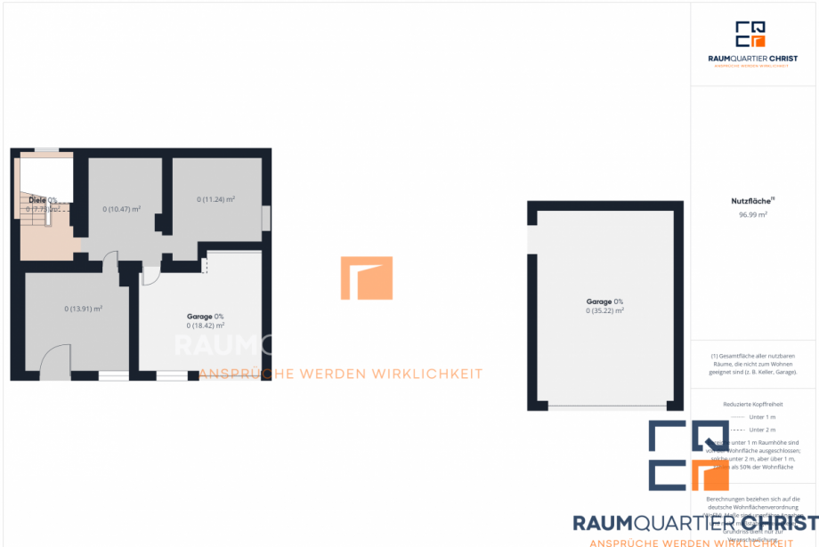 Grundriss EG Zweifamilienhaus Pl��berg