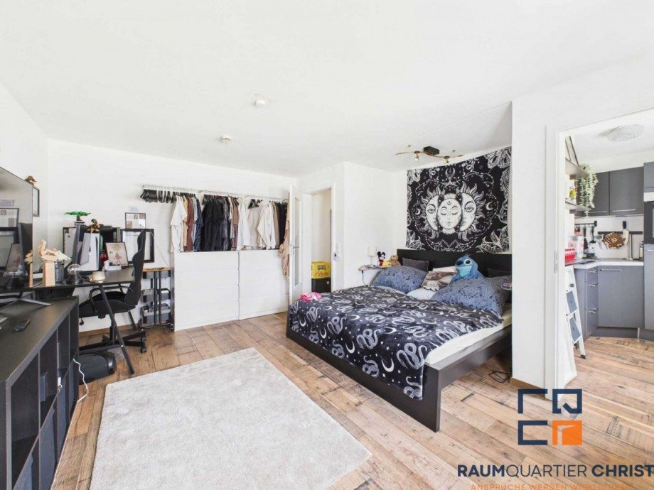 Schlaf/Wohnbereich Souterrainwohnung Nagel