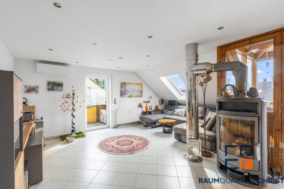 Wohnzimmer Maisonettewohnung Eckental