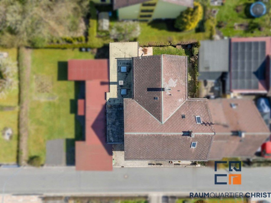 Luftaufnahme Mehrfamilienhaus Wiesau