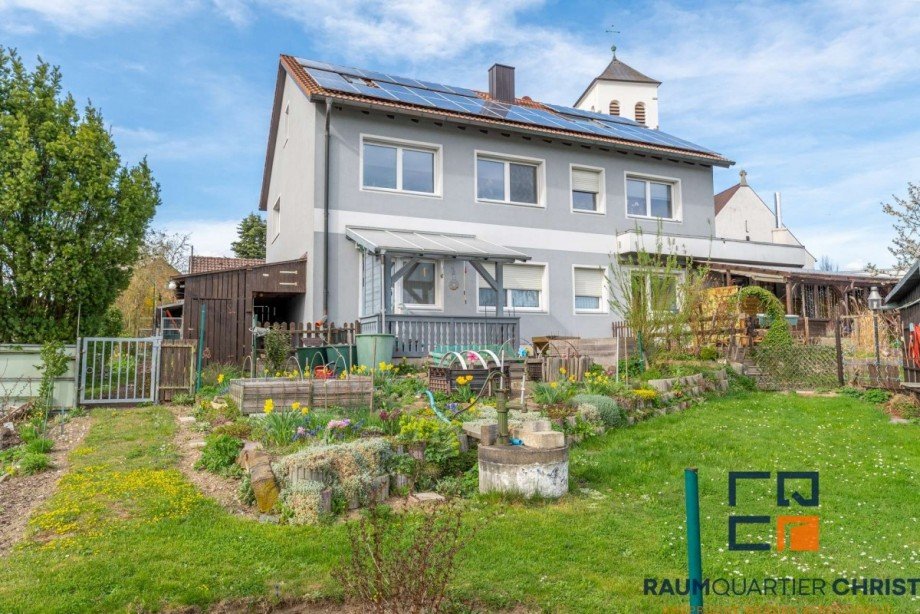 Garten Zweifamilienhaus Krummennaab