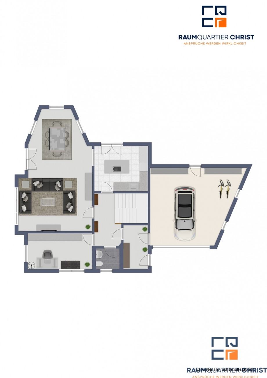Grundriss EG Einfamilienhaus Wiesau