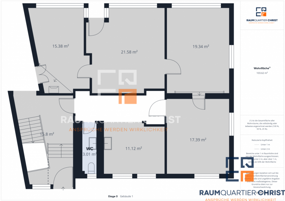 Grundriss B�ro / Praxis Marktredwitz