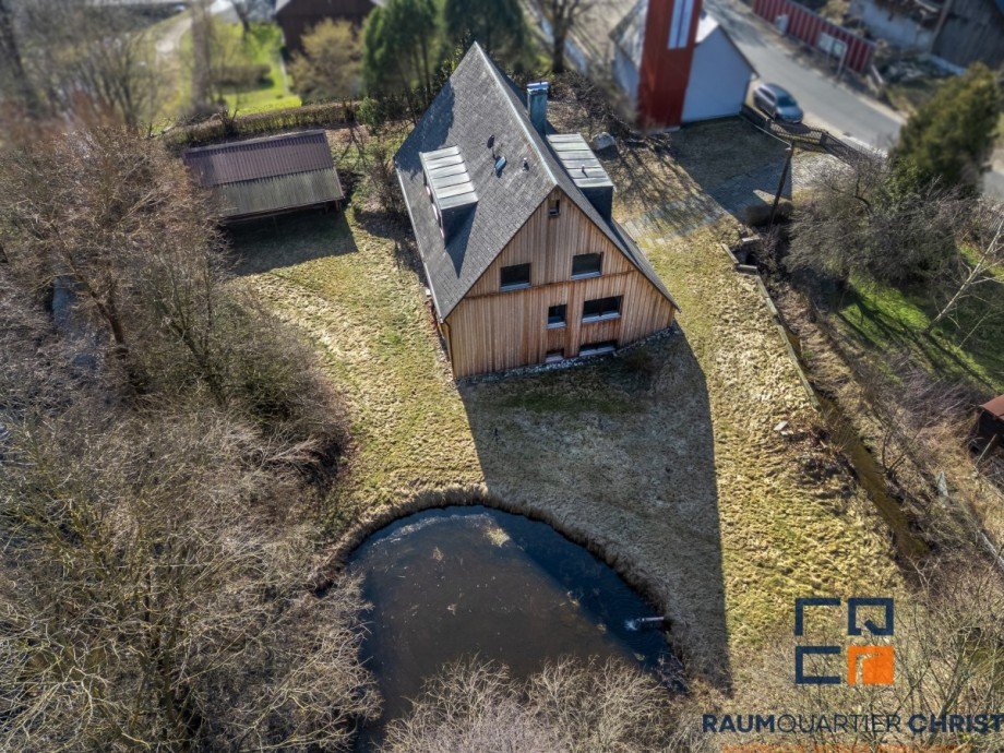 Luftaufnahme8 Einfamilienhaus Pullenreuth