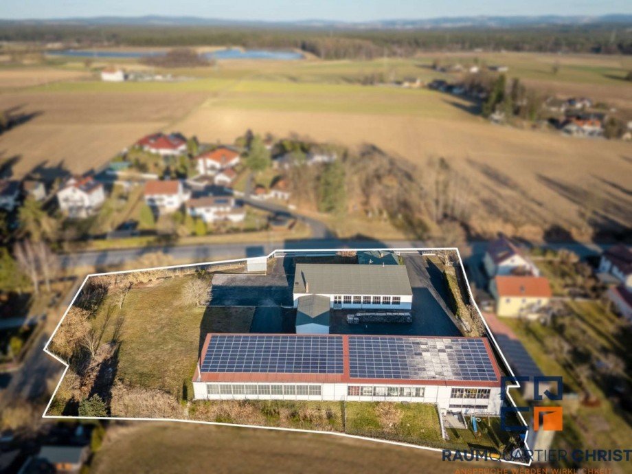Luftaufnahme 2 Haus Wiesau