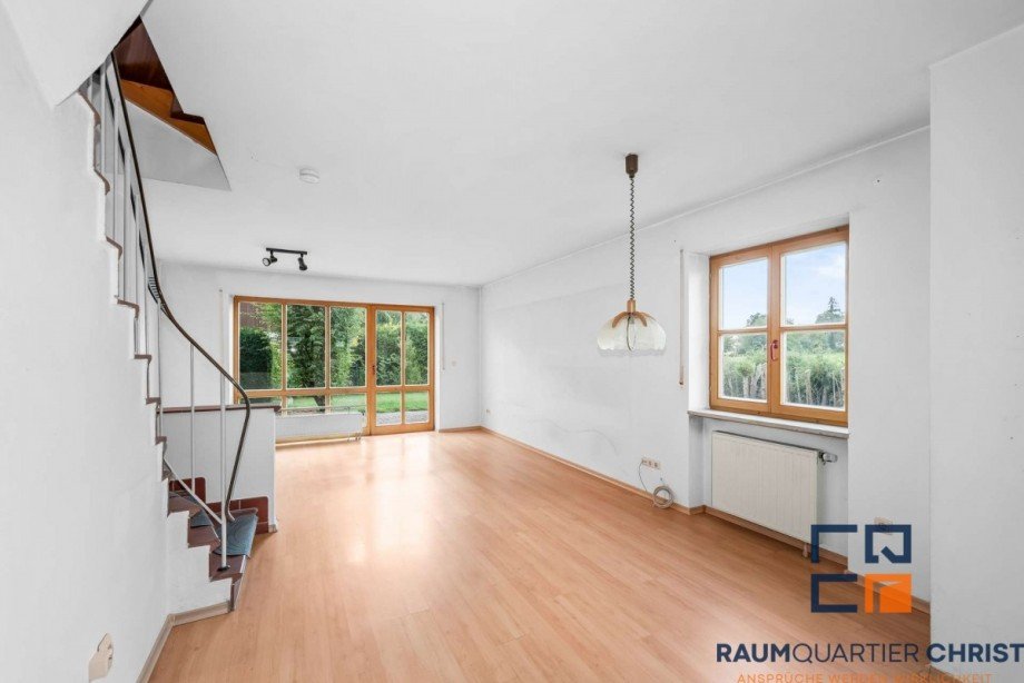 Wohnzimmer Reihenendhaus Krummennaab