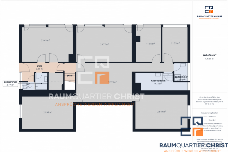 Grundriss KG Villa Waldsassen