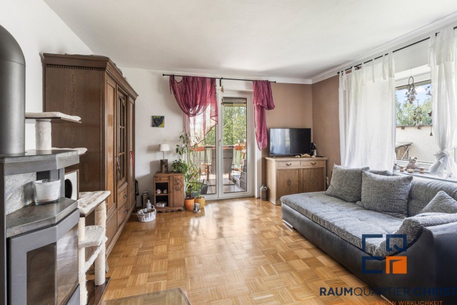 Wohnzimmer EG Zweifamilienhaus Wiesau