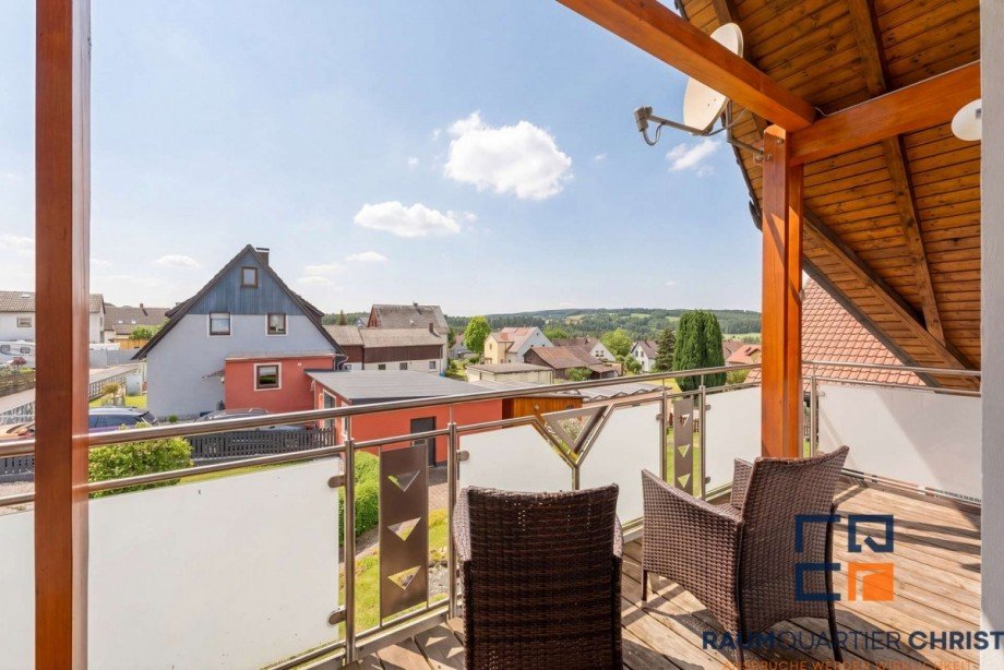 Balkon Zweifamilienhaus Pullenreuth
