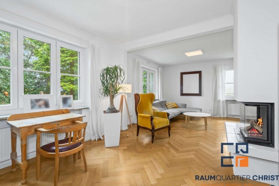 Wohnzimmer Einfamilienhaus Weiden in der Oberpfalz