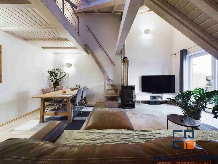 Wohn/Essbereich Maisonettewohnung Weiherhammer