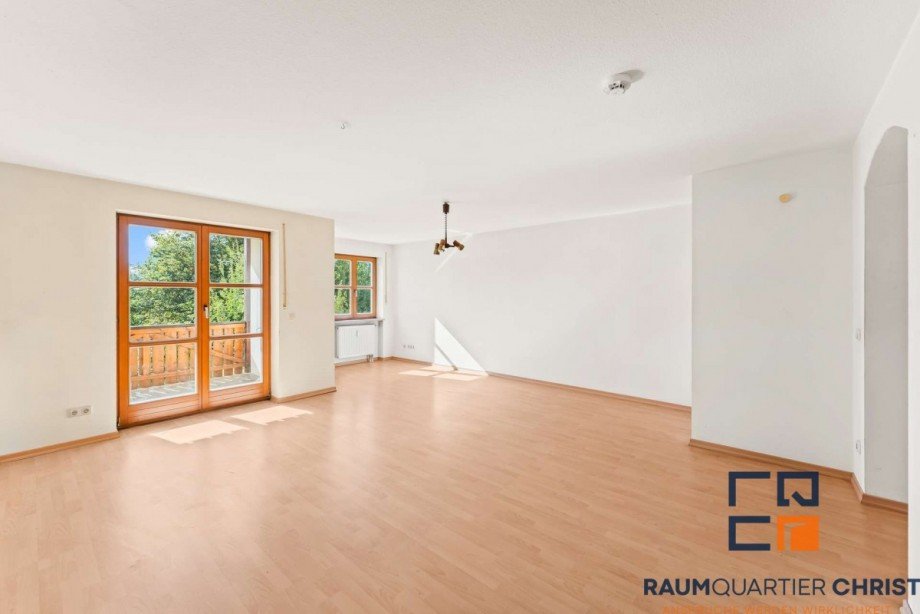 Wohn/Esszimmer Erdgeschosswohnung Waldershof