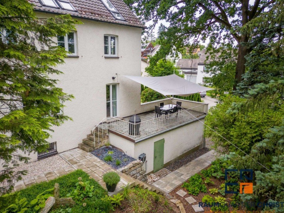 Drohnenaufnahme Einfamilienhaus Weiden in der Oberpfalz