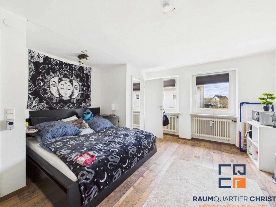 Schlaf/Wohnbereich Souterrainwohnung Nagel