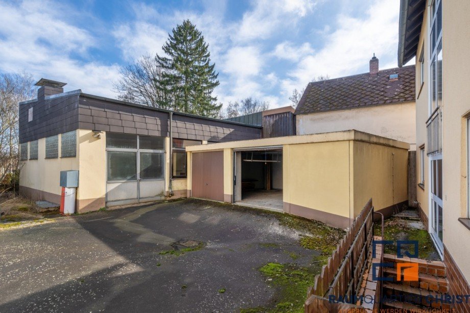 Hinterhof/Werkstatt/Garage Reihenmittelhaus Tirschenreuth
