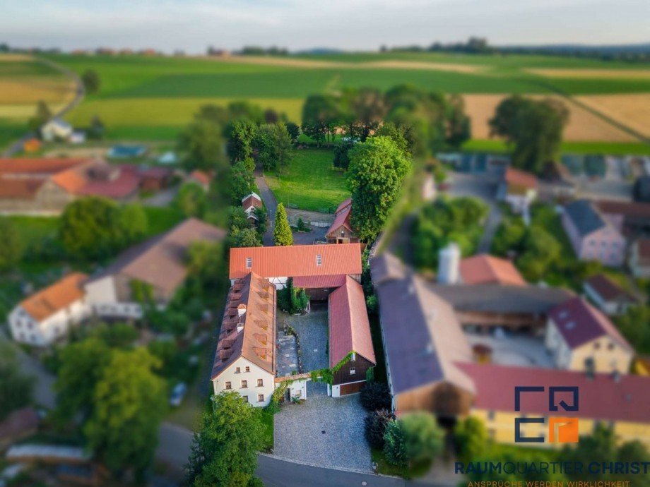 Drohnenaufnahme Haus Konnersreuth