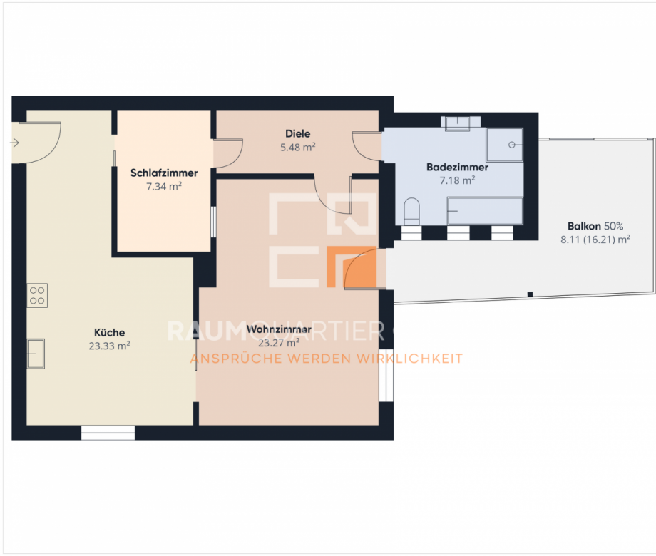 Grundriss Etagenwohnung Ebnath