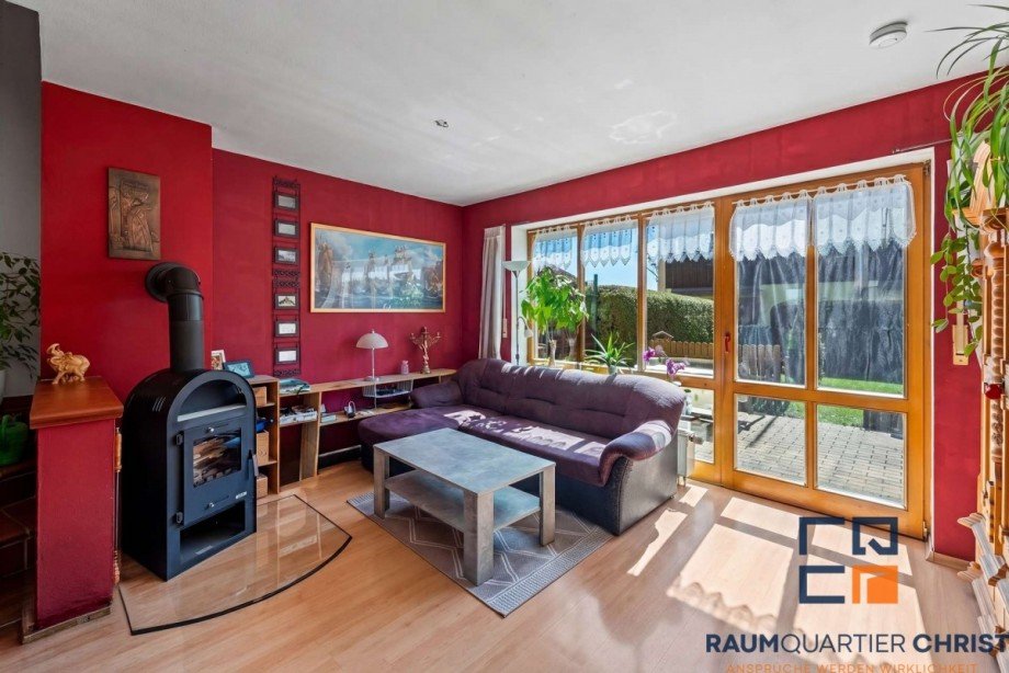 Wohnzimmer Reihenmittelhaus Krummennaab