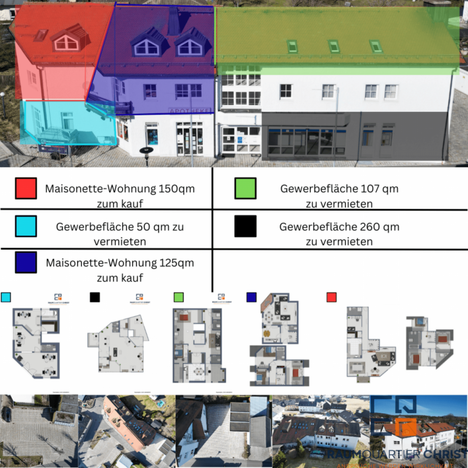 �bersicht Maisonettewohnung Nagel