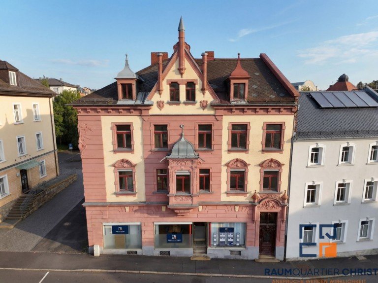 Au�enaufnahme Marktredwitz Etagenwohnung Gro�z�giges Wohnen im historischen Renaissancehaus