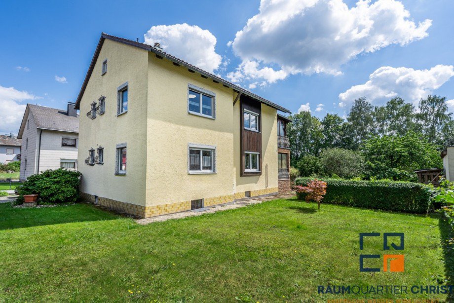 Au�enansicht Zweifamilienhaus Wiesau