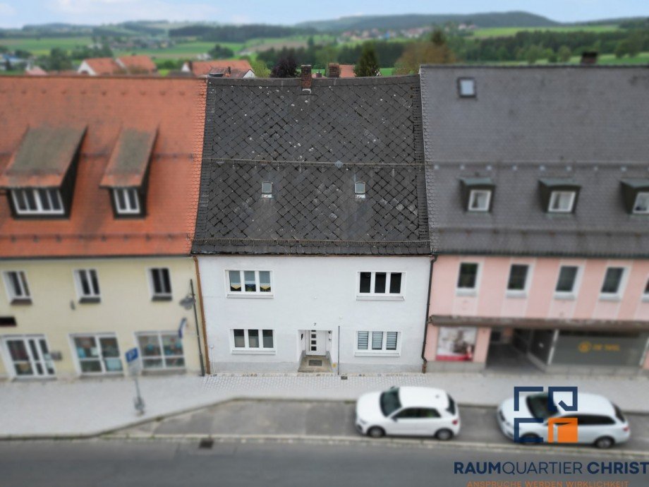 Drohnenaufnahme Haus Mehrfamilienhaus Erbendorf