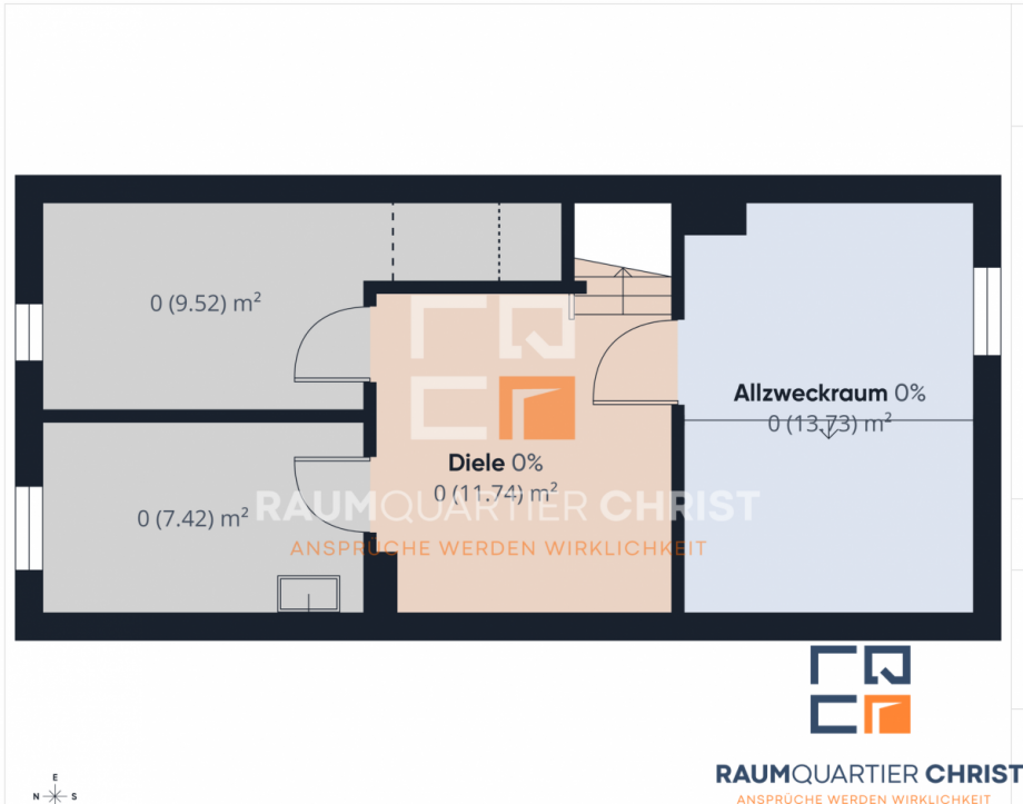 Grundriss KG Reihenmittelhaus Krummennaab