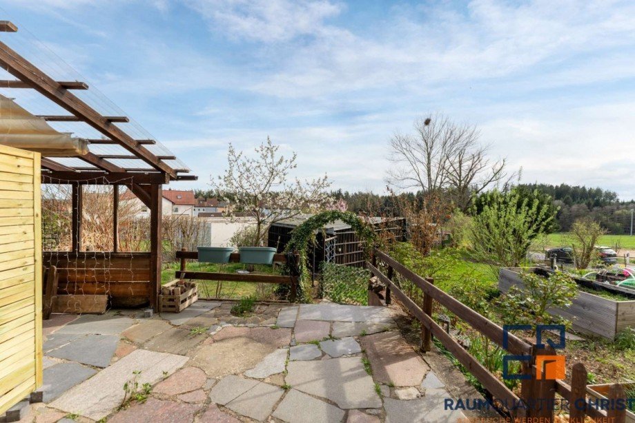 Garten Zweifamilienhaus Krummennaab