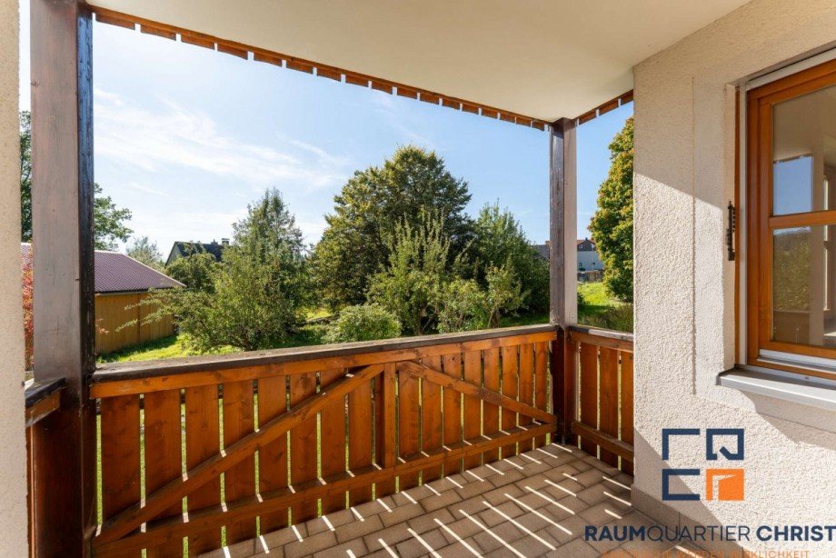 Balkon Erdgeschosswohnung Waldershof