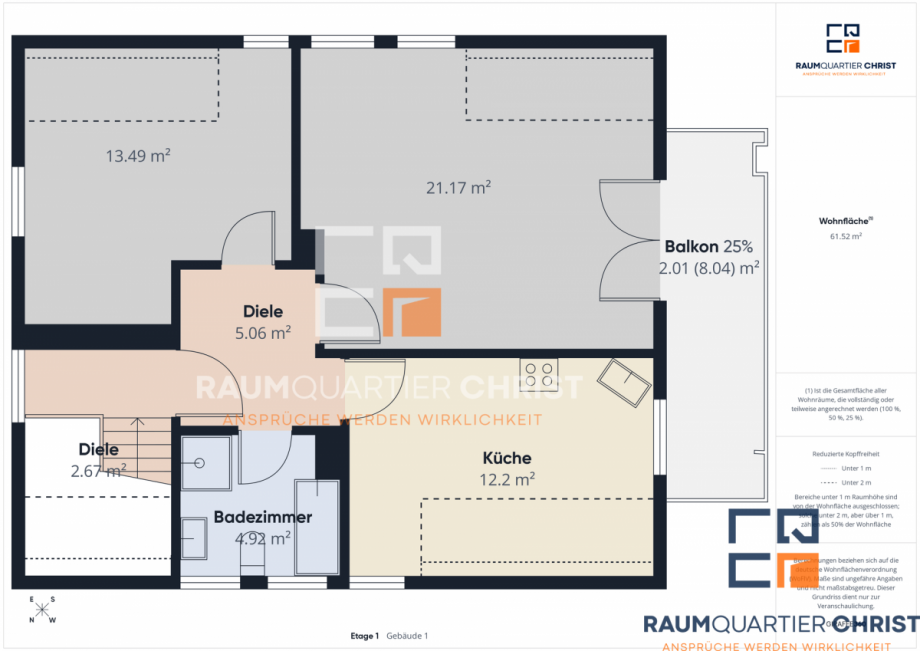 Grundriss OG Zweifamilienhaus Pullenreuth