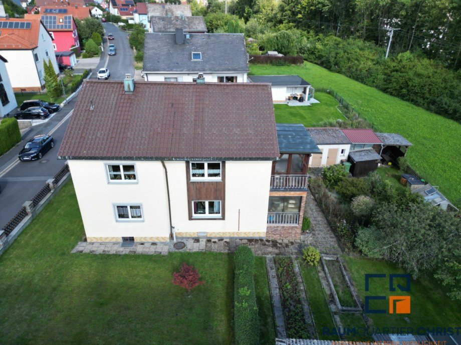 West Ansicht Zweifamilienhaus Wiesau