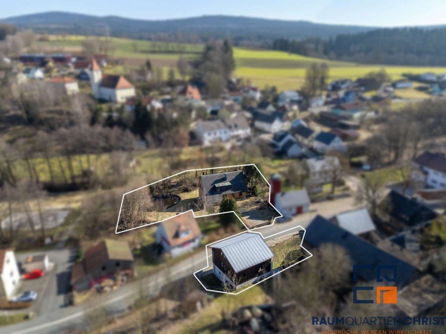 Luftaufnahme1 Einfamilienhaus Pullenreuth